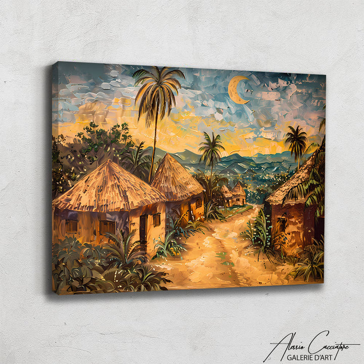 Tableau Afrique Paysage