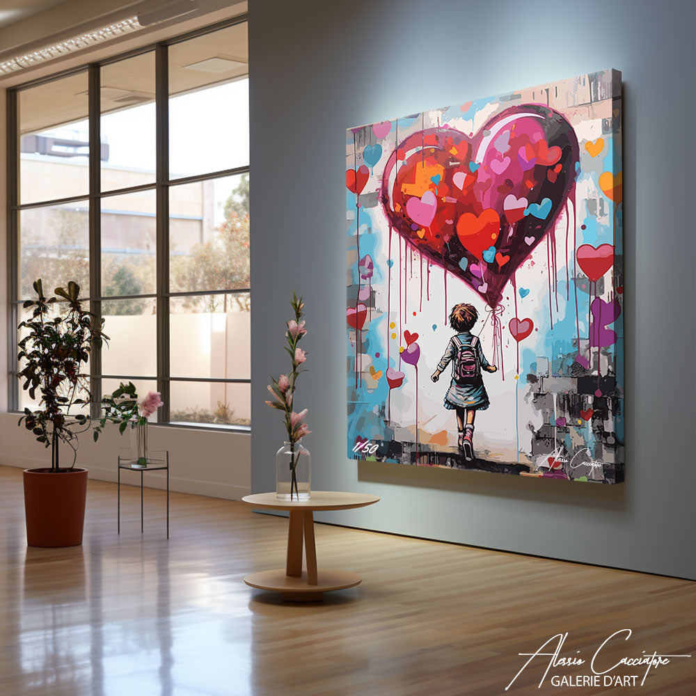 tableau street art luxe