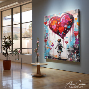 tableau street art luxe