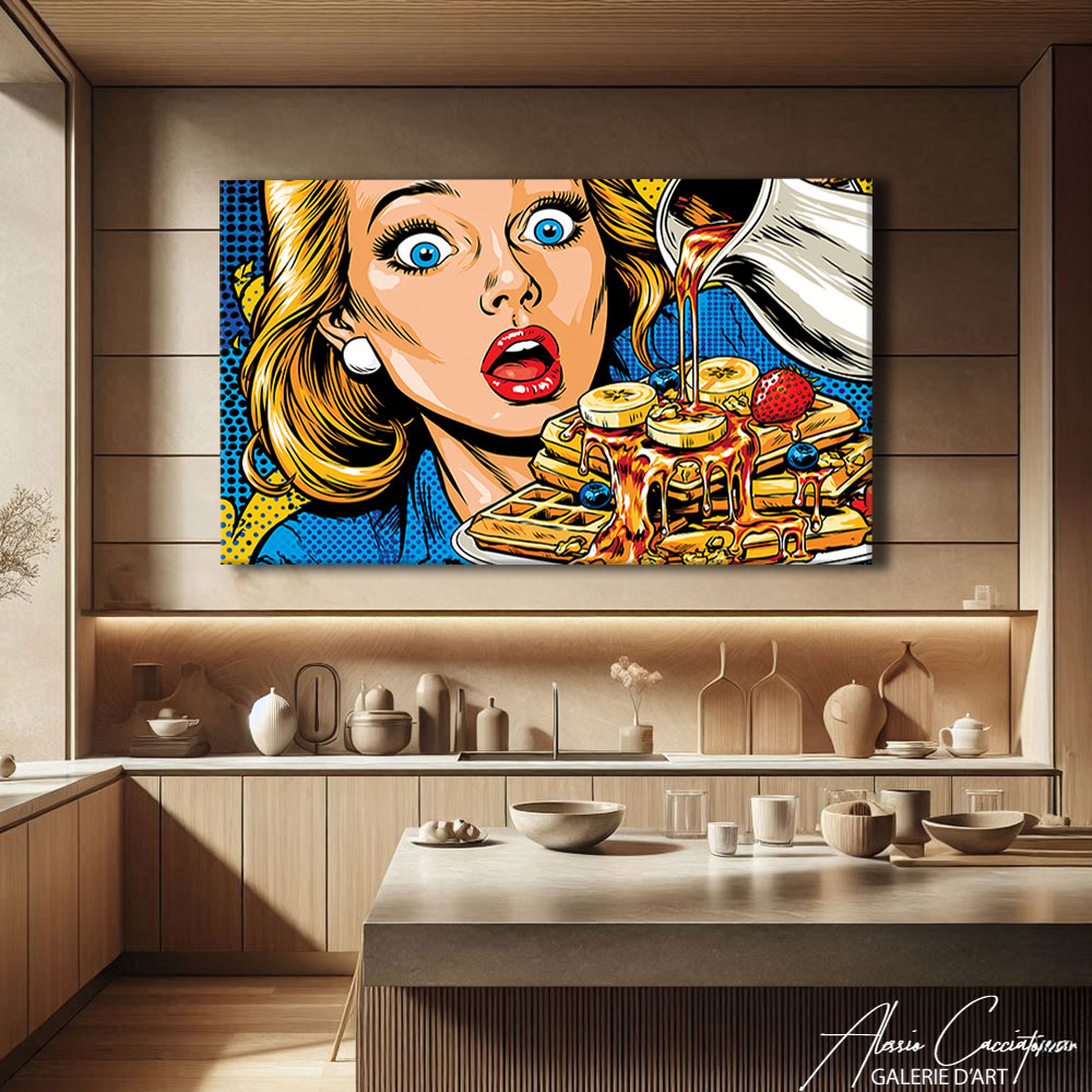 TABLEAU PIN UP RÉTRO