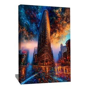 TABLEAU ABSTRAIT MANHATTAN 
