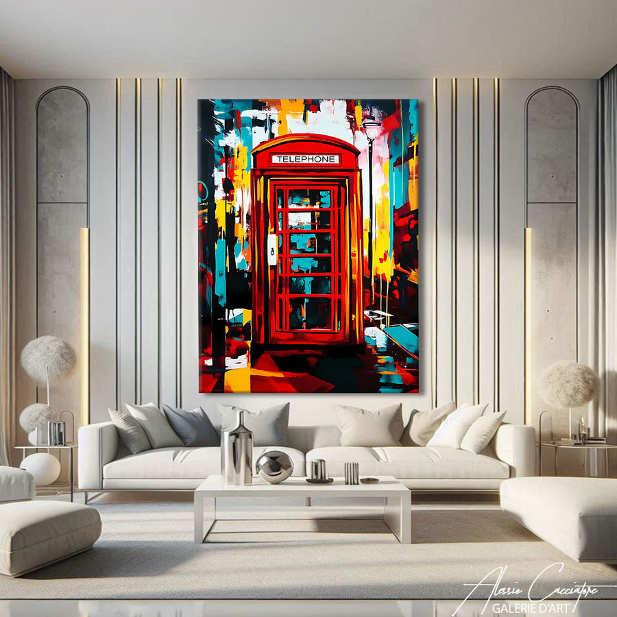 TABLEAU DÉCO LONDRES – mise en situation