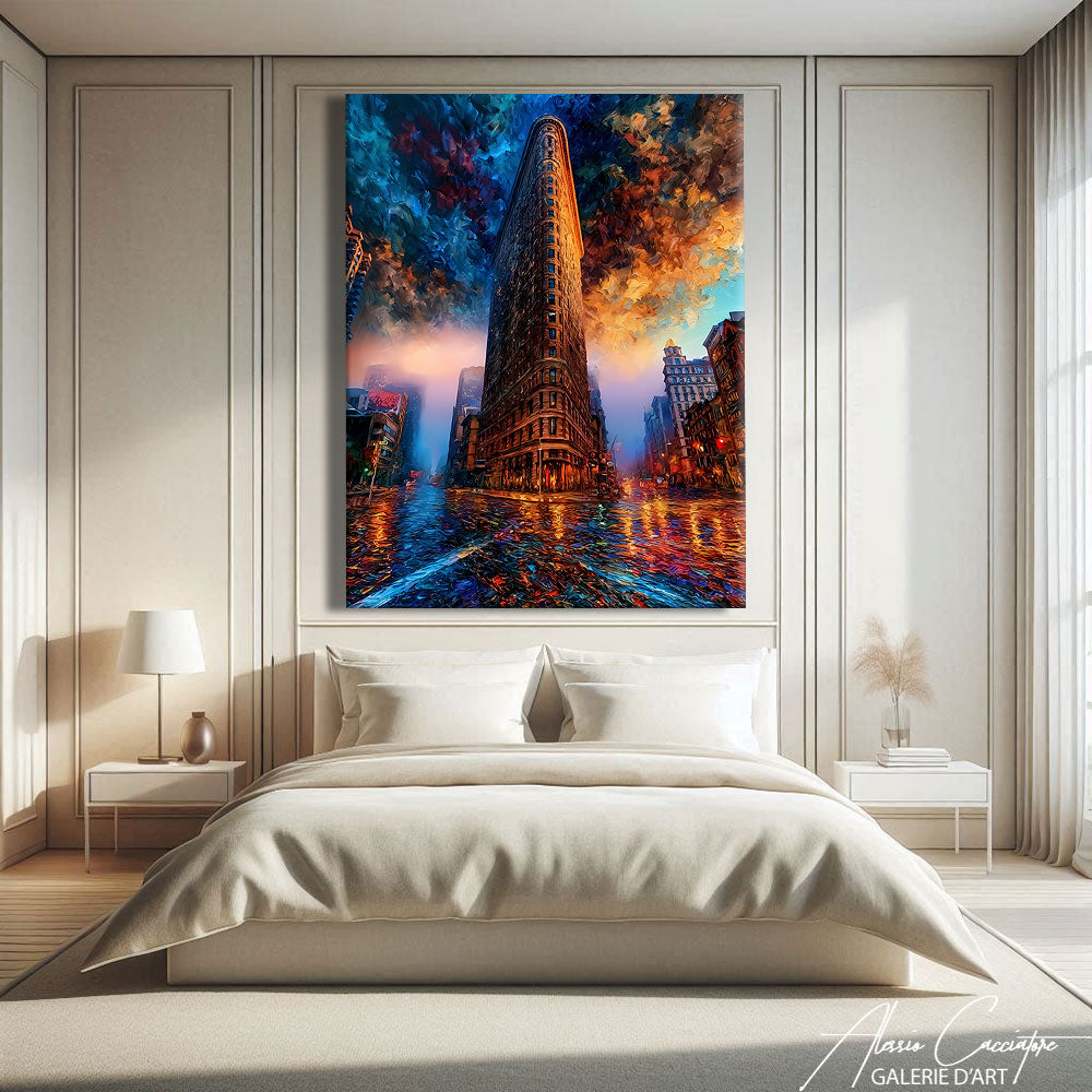 TABLEAU ABSTRAIT MANHATTAN 
