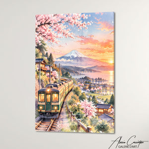Art Mural Mont Fuji