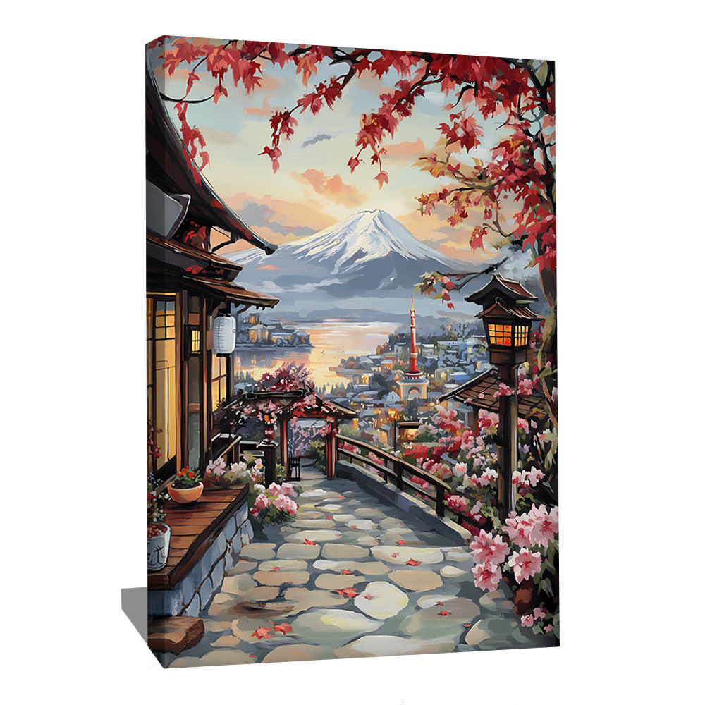 Peinture Du Mont Fuji