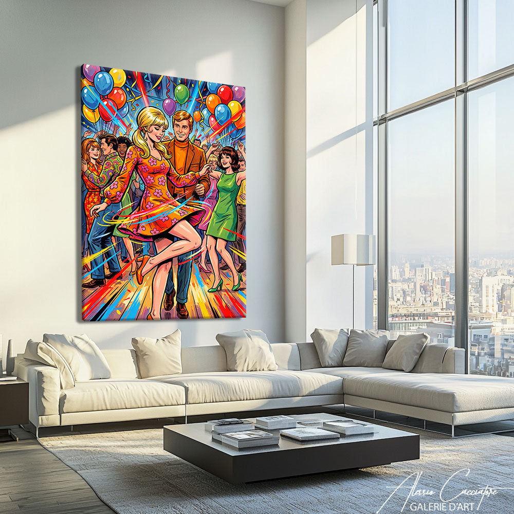 Affiche Pop Art Tableau Connu