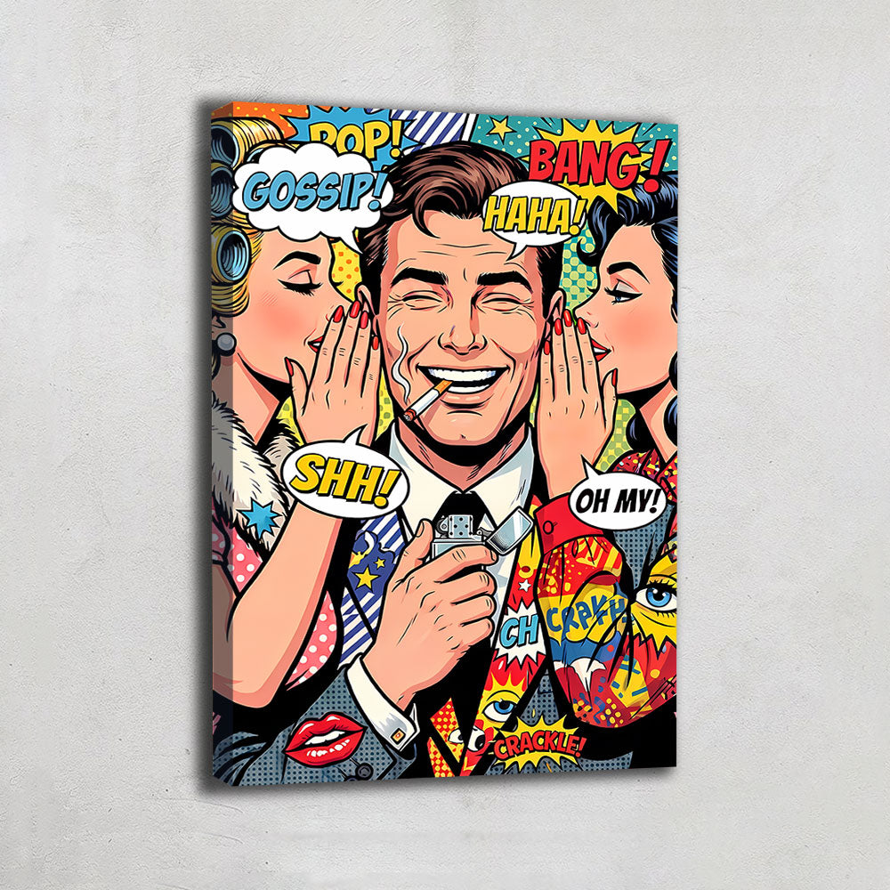 Tableau Coloré Pop Art
