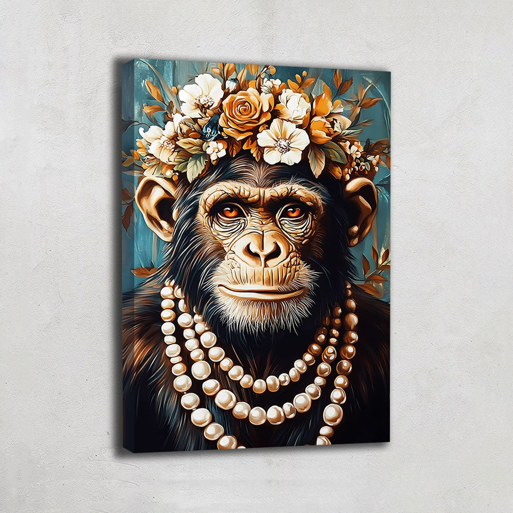 TABLEAU SINGE FLORAL