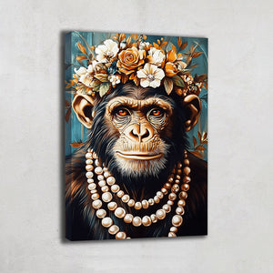 TABLEAU SINGE FLORAL