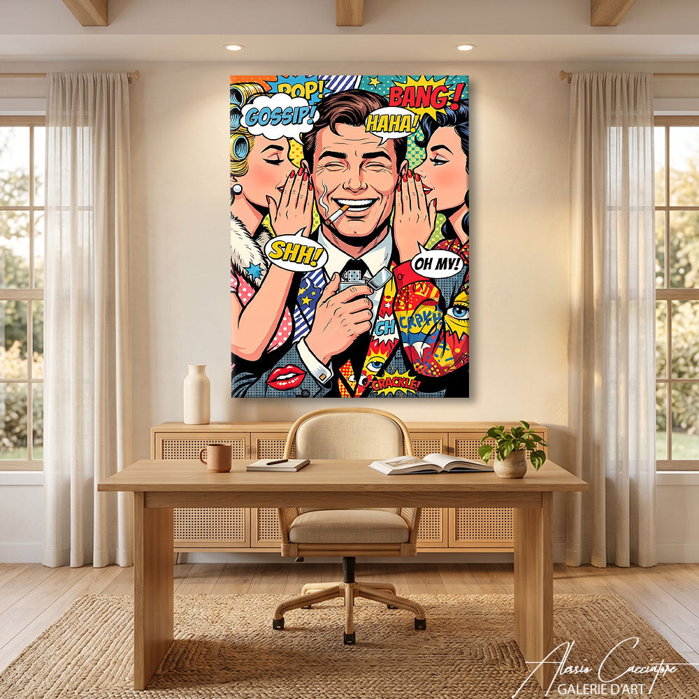 Affiche Coloré Pop Art