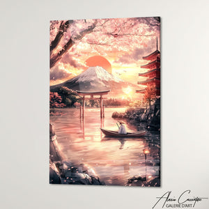 Art Mural Japon Mont Fuji Tableau