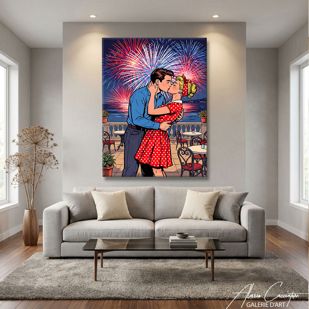 Peinture Déco Tableau Pop Art