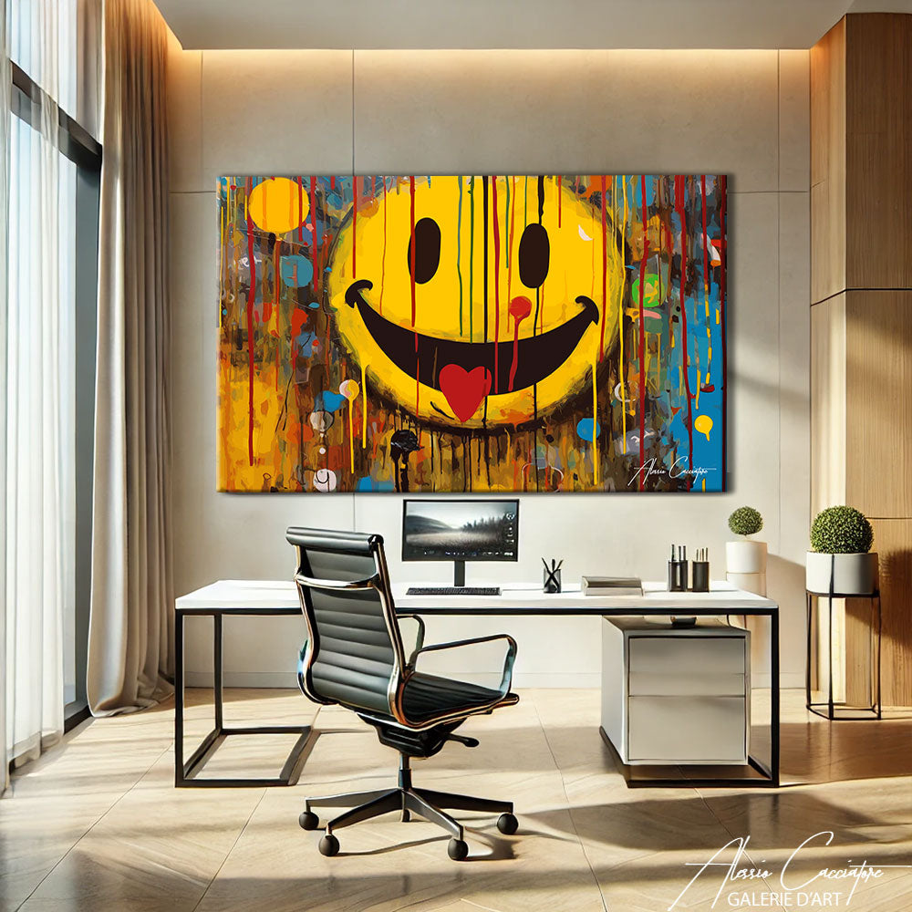 tableau peinture street art