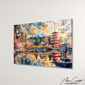 Art Mural Mont Fuji Peinture