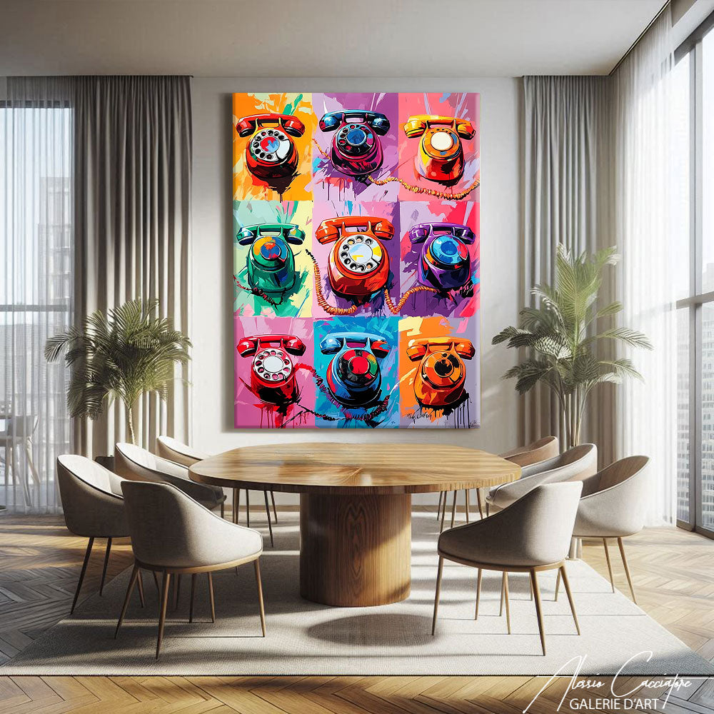 tableau pop art peinture