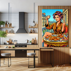 Affiche Petit Dejeuner