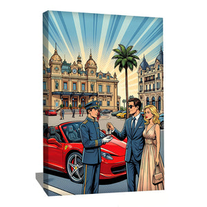 Tableau Peinture Monaco