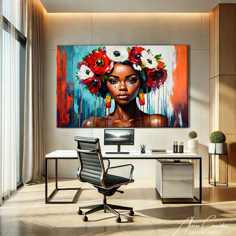 Toile Africaine Peinture
