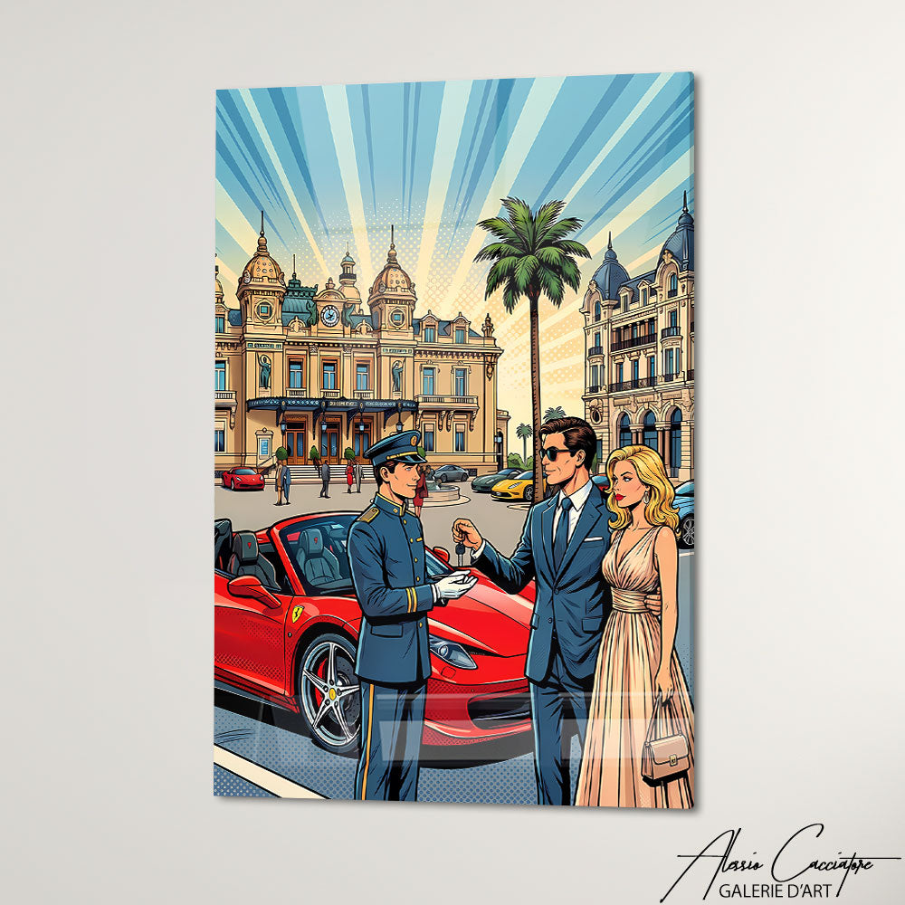 Cadre Peinture Monaco