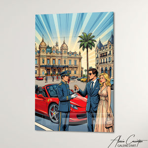 Cadre Peinture Monaco