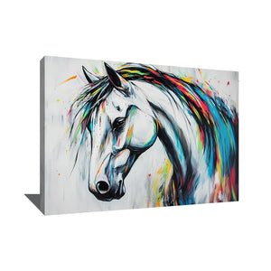 TABLEAU CHEVAL BLEU