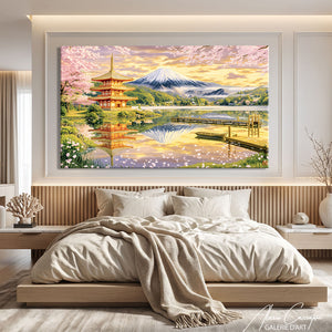Toile Du Mont Fuji