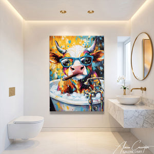 Affiche Pop Art Vache