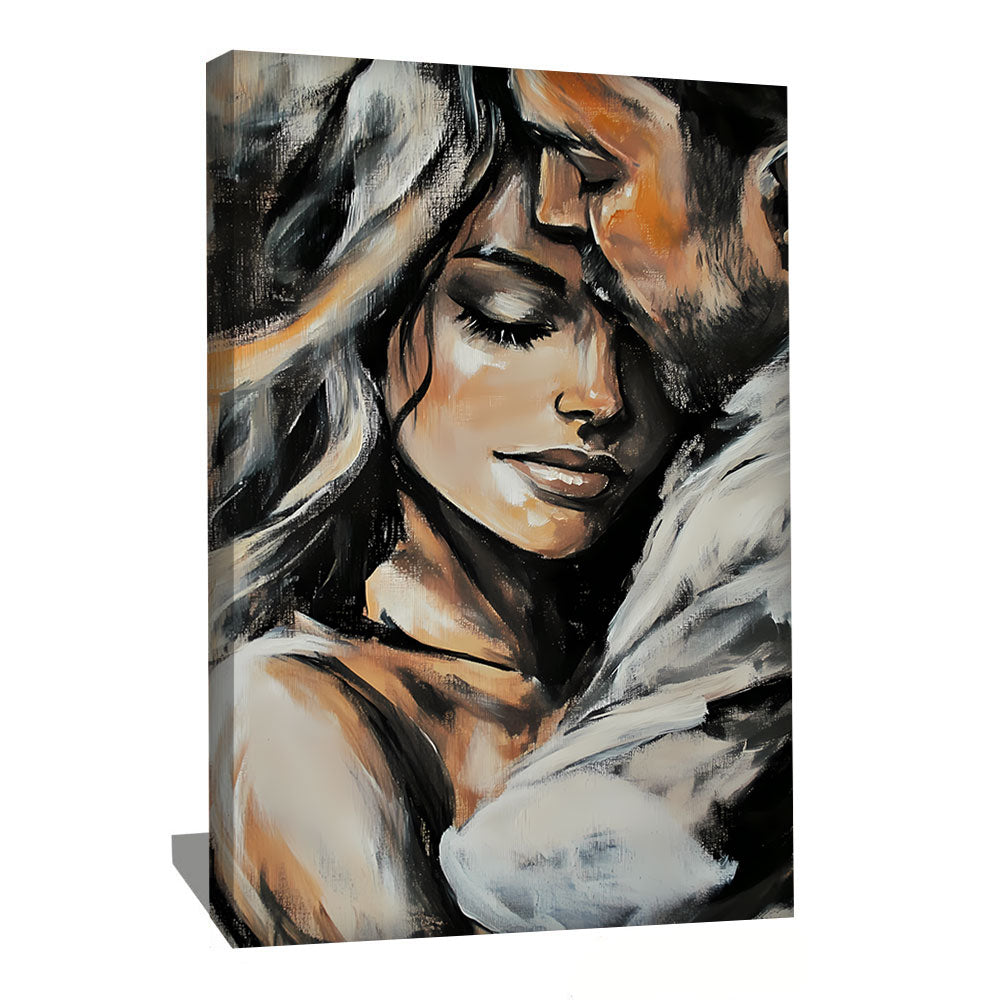 Tableau Couple Abstrait