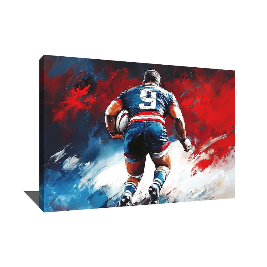 Tableau Rugbyman