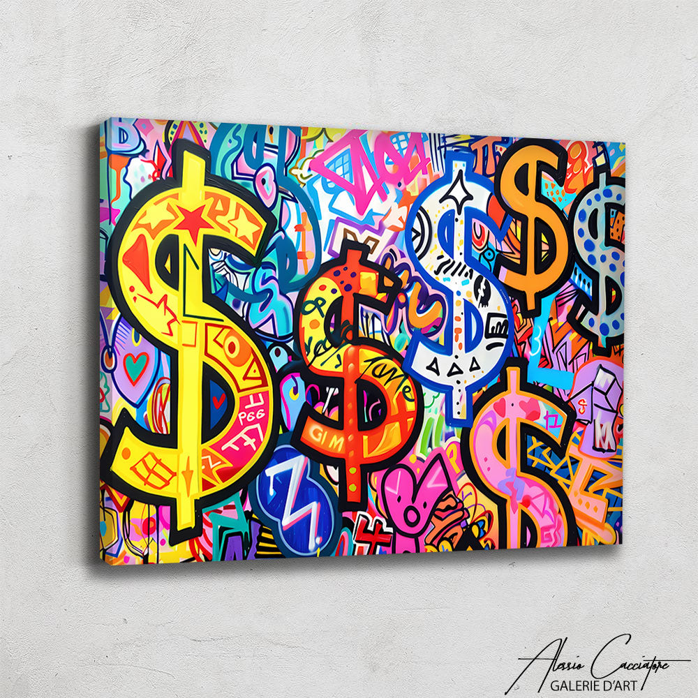 Toile graffiti