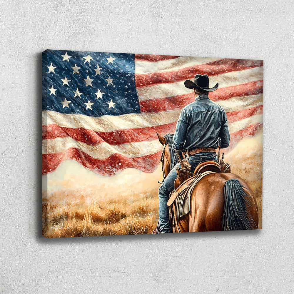 Tableau Cowboy Western
