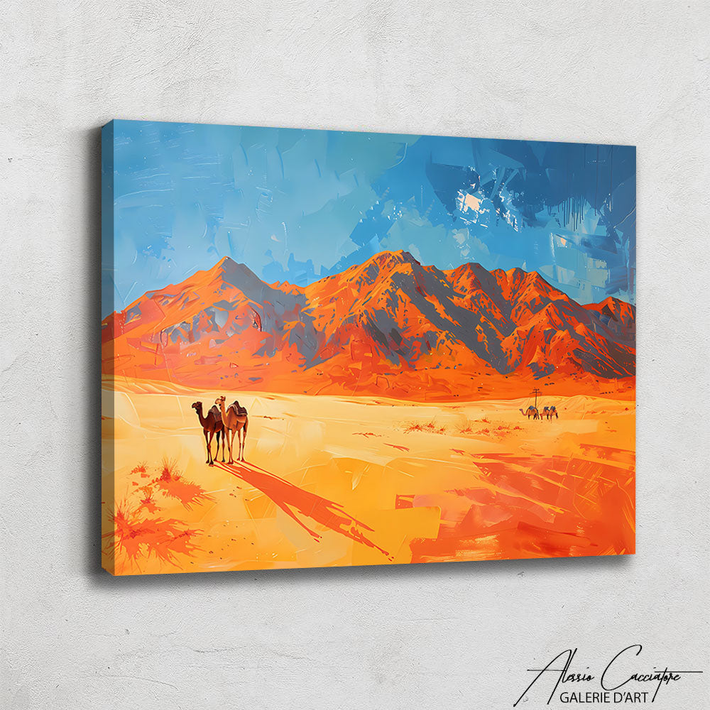 Tableau mural oriental