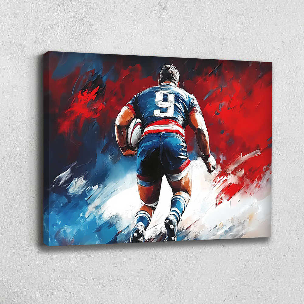Tableau Rugbyman