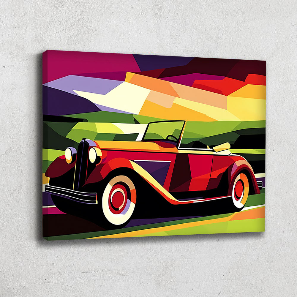 Peinture Géométrique Moderne