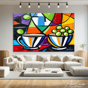 Peinture Abstraite Cubisme