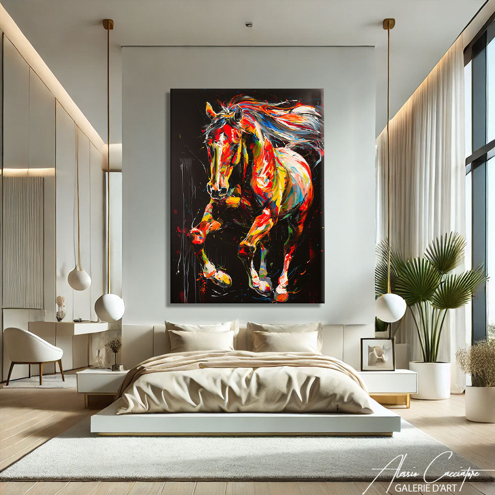 Tableau Cheval Moderne
