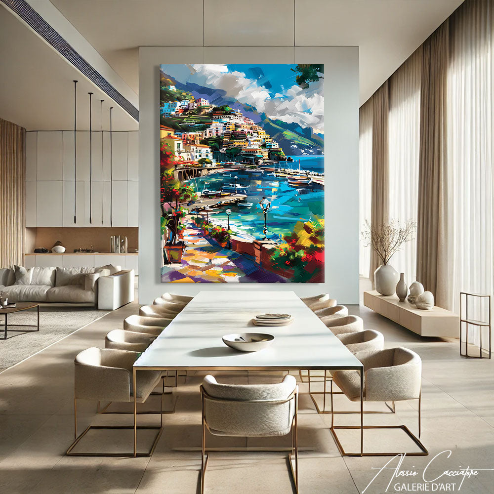 Tableau Bleu Mer
