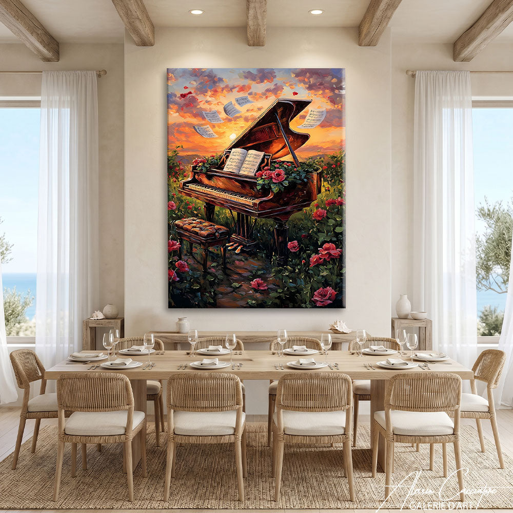 Tableau Pianiste Moderne