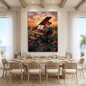 Tableau Pianiste Moderne