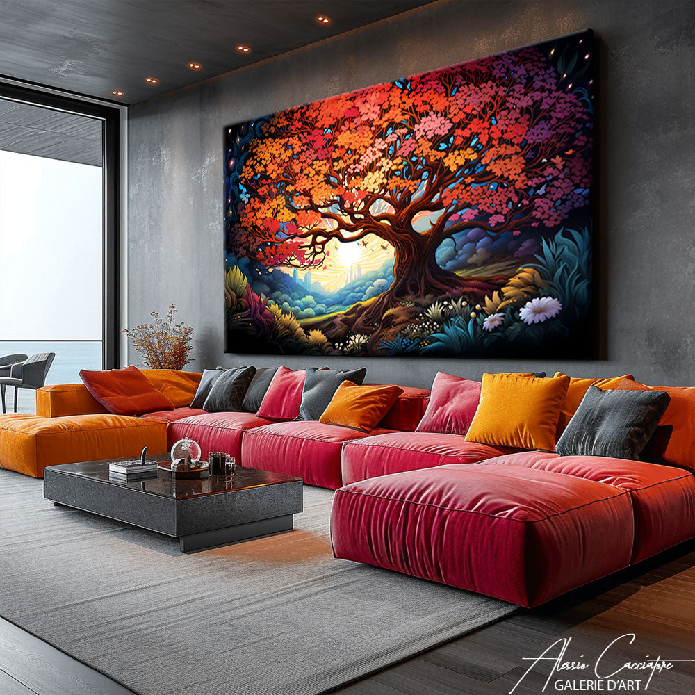 Grand tableau Arbre de vie
