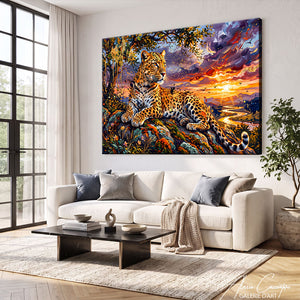 Affiche Leopard Tableau
