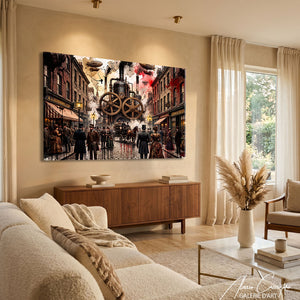 Affiche Grand Tableau Style Industriel