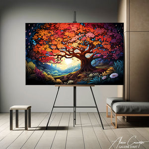 Tableau zen Arbre de vie
