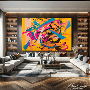 Tableau Contemporain Abstrait