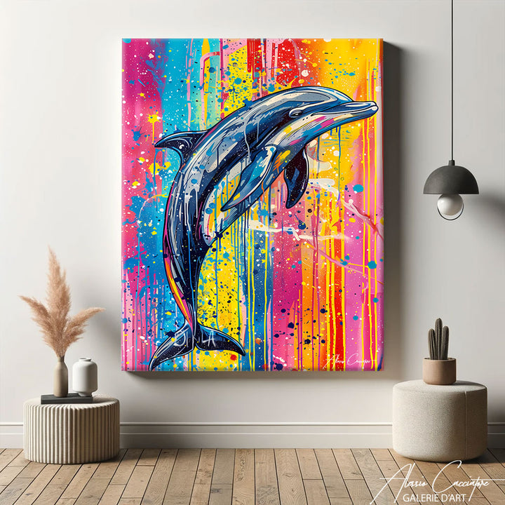 tableau street art dauphin