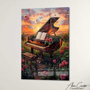 Peinture Murale Pianiste