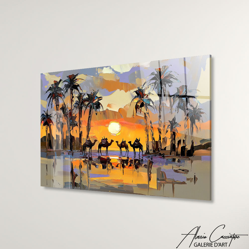 tableau chameau