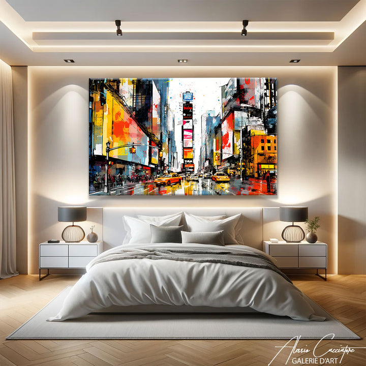 peinture moderne new york