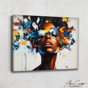 Femme Africaine Tableau