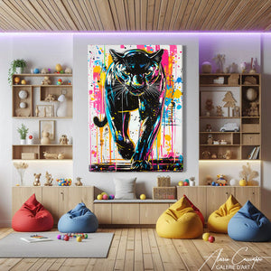 Affiche Panthere Noir